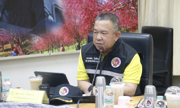 พลตรีนภัทร ศรีธนโชต เลขา กอรมน. ภาค 3 ตรวจเยี่ยมการดำเนินการแก้ไขปัญหาไฟป่า หมอกควัน ฝุ่นละออง (PM2.5) ในพื้นที่จังหวัดพิษณุโลก