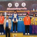ปทุมธานี นายกแจ็ส ปลื้มโรงเรียนสามโคก คว้า 8 เหรียญทอง 4เหรียญเงิน  4 เหรียญทองแดง ไปเชียร์เองขอบสนาม เยาวชนชิงชนะเลิศแห่งประเทศไทย