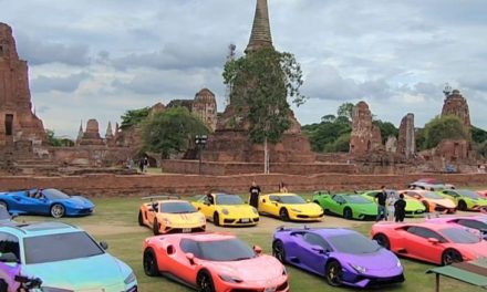 อยุธยา กลุ่ม STREET KINGS SUPER CAR กว่า 40 คันจากทั่วประเทศ ทำกิจกรรม CSR เพื่อประชาสัมพันธ์การท่องเที่ยว และกระตุ้นเศรษฐกิจ