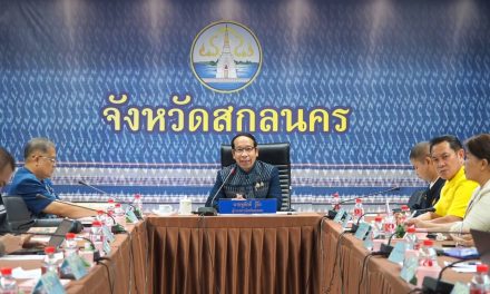 สกลนคร หนองหารเสี่ยงน้ำท่วมขังเร่งปรับแผนระบายน้ำ พร้อมรับมือฝนสะสม ปริมาณน้ำในหนองหารเกินระดับเก็บกัก