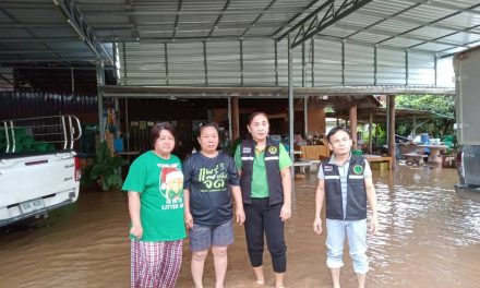 เกษตร จ.แพร่ “รายงาน” ความเสียหายจากสถานการณ์น้ำป่าไหลหลาก เสียหายกว่า 3,169 ไร่