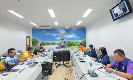 ปภ.จังหวัดอุตรดิตถ์สรุปผลการประชุม War room  ติดตามสถานการณ์อุทกภัยและหารือแผนแก้ไขปัญหากรณีน้ำน่านล้นตลิ่ง