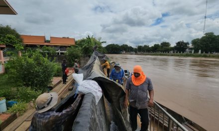 อยุธยา เร่งป้องกัน โบราณสถานวัดอยุธยา หลังท้ายเขื่อนเจ้าพระยาเร่งระบาย 1,900 ลบ.ม./วินาที