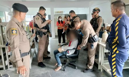 นครนายก – พบสาววิศวกรสำรวจที่ดินแอบมานอนตึกโยธา