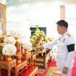 จังหวัดพังงา จัดพิธีบำเพ็ญกุศล สวดพระพุทธมนต์ อุทิศถวายพระราชกุศล สมเด็จพระนางเจ้าสิริกิติ์ พระบรมราชินีนาถ พระบรมราชชนนีพันปีหลวง