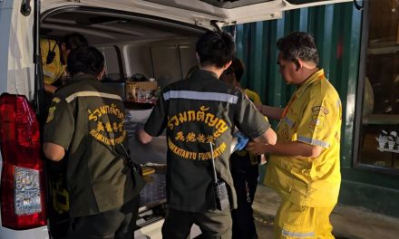 นนทบุรี  โครงกระดูกมนุษย์ปริศนา บนตึกร้างถ.แจ้งวัฒนะ พบเป็นหนุ่มใหญ่วัย 55 ปี ชาวจ.ลำปาง