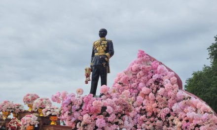 ปทุมธานี ทน.รังสิต จัดพิธีบวงสรวงใหญ่ รำลึก 126 ปี ร.5 เสด็จฯ เปิดประตูน้ำจุฬาลงกรณ์