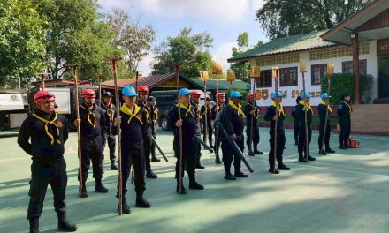 ตาก หน่วยเฉพาะกิจกรมทหารพรานที่ 35 เตรียมความพร้อมชุดปฏิบัติการดับไฟป่า จิตอาสาภัยพิบัติ และวางมาตรการป้องกันแก้ไขปัญหาไฟป่าและหมอกควัน