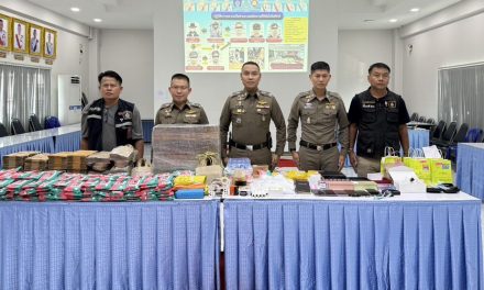 นครปฐม นำทีมชุดสืบสวนขยายผล รวบยกแก๊ง ขบวนการค้ายาเสพติด ผ่าน แอพพลิเคชั่น ส่งทางพัสดุ