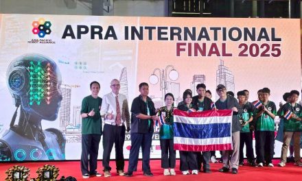 พะเยา – ทีม GR-Omega สาธิต มพ. สร้างชื่อประเทศ คว้ารองแชมป์หุ่นยนต์เอเชียแปซิฟิก APRA 2025 ที่เวียดนาม