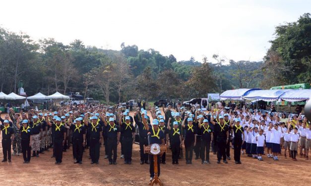 เชียงราย ร่วมกันทำแนวป้องกันไฟป่า เพื่อผืนแผ่นดินไทย