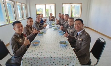 แพร่ ผกก.สภ.วังชิ้น เป็นประธานการประชุมบริหาร สภ.วังชิ้น