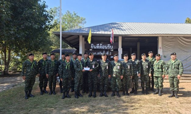 รอง ผบ.นบ.ยส.35 เยี่ยมชายแดนเชียงใหม่วางแผนแนวทางการปฏิบัติในการสกัดกั้นยาเสพติด พร้อมกำชับความปลอดภัยของกำลังพลเป็นสิ่งสำคัญ