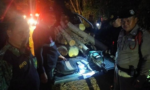 สจป.3 แพร่ สั่งให้ชุดปฎิบัติการ สจป.3 แพร่ บูรณากำลัง จู่โจมตรวจยึดไม้ ยาบ้า เพียบ