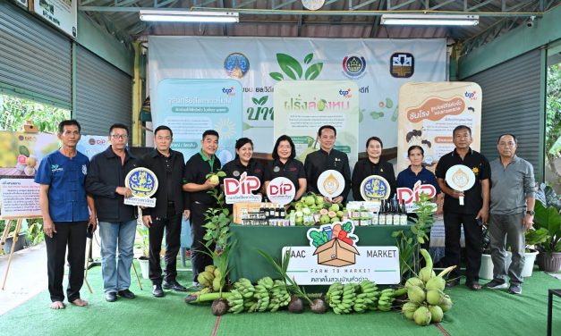 นครปฐม กรมทรัพย์สินทางปัญญา ตรวจเยี่ยมแหล่งผลิต “ฝรั่งสามพราน” นครปฐม ฝรั่ง GI หนึ่งเดียวของไทย ทำรายได้ปีละกว่า 350 ล้านบาท 