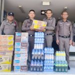 ปากช่อง ผกก.หนองสาหร่ามอบสิ่งของสิ่งของบำรุงขวัญตำรวจ