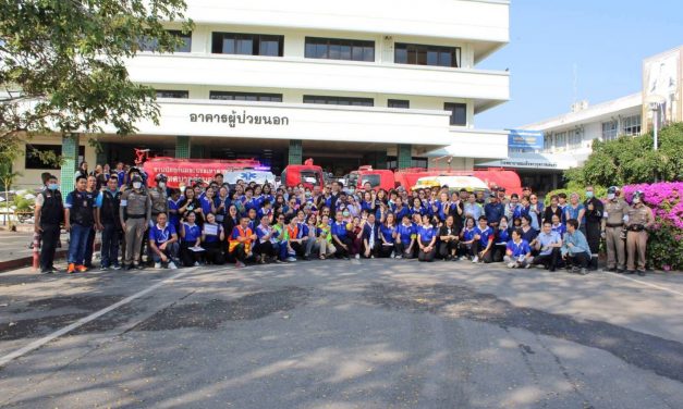 แพร่ รพ.สมเด็จพระยุพราชเด่นชัย  ฝึกซ้อมแผนดับเพลิงฯลดการสูญเสียชีวิตและทรัพย์สิน  สร้างทักษะและความคุ้นเคย และระบบความปลอดภัยฯ