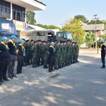 เชียงใหม่ รองเลขานุการศูนย์อำนวยการจิตอาสาภัยพิบัติ ภาค 3 (ไฟป่าหมอกควัน) พบปะให้กำลังใจ และมอบกล่อง Happy Set ให้กับชุดปฏิบัติการแก้ไขปัญหาไฟป่า