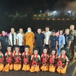 กาญจนบุรี นายอำเภอทองผาภูมิ เปิดงานนั่งยองมองแคว ครั้งที่ 1  นักท่องเที่ยวแห่เที่ยวกันจำนวนมาก