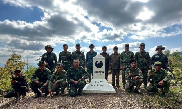 น่าน ตชด.325 สนับสนุนภารกิจสำรวจ–ซ่อมแซมหลักเขตแดนไทย–ลาว พื้นที่ อ.เฉลิมพระเกียรติ และ อ.บ่อเกลือ