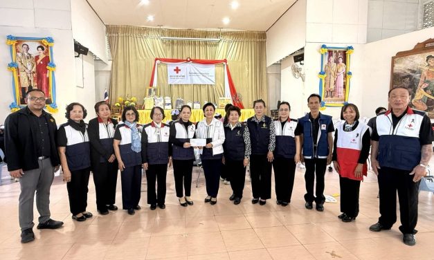 เหล่ากาชาด จ.แพร่ ร่วมกับ รพ.แพร่ รับบริจาคโลหิต