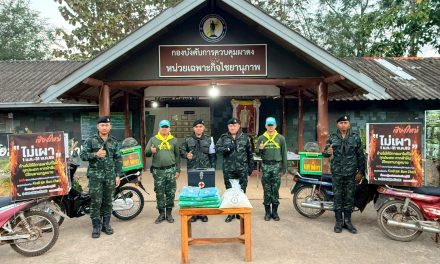 เชียงใหม่ หน่วยเฉพาะกิจไชยานุภาพ นำจิตอาสา ขึ้นดอยอำเภอเชียงดาว มอบผ้าห่มกันหนาว สิ่งของบริโภค ดูแลสุขภาพ รณรงค์ลดฝุ่นละออง PM 2.5