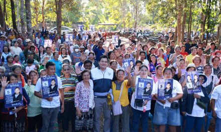 สกลนคร สนามเลือกตั้ง เขต 6 คึกคัก จับตาผู้สมัคร ภท.อ้อนขอคะแนน