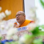 สปพ.นครปฐม เขต 1 จัดอบรมพัฒนาข้าราชการครู บุคคลากรทางการศึกษา นิมนต์หลวงพี่น้ำฝน บรรยาย สร้างคุณธรรม จริยธรรม ในการทำงาน