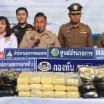 ศุลกากรหนองคาย บูรณาการร่วมกับ บก.ควบคุมที่ 2 กกล.สุรศักดิ์มนตรี และหน่วยงานความมั่นคง จับกุม 2 หนุ่มใหญ่ชาวไทยคาด่าน ยึดยาบ้ากว่า 200,000 เม็ด ไอซ์ กว่า 169 กก.