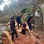 แพร่ สั่งเข้ม ! “ธนรัตน์  แปงใจ” ผอ.สจป.3 แพร่ สั่งสนธิกำลังฯ ตรวจยึดไม้ขบวนการไม้เถื่อน ของกลางพร้อมยาบ้าเพียบ