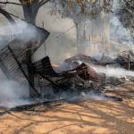 ปราจีนบุรี ระทึกไฟไหม้บ้าน2สาวผวาตื่นนอนหนีได้ทัน