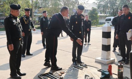 พิษณุโลก กองบัญชาการช่วยรบที่ 3 ตรวจ เพื่อให้ดำรงการบำรุงรักษายานพาหนะของทางราชการให้มีความพร้อมปฏิบัติภารกิจ