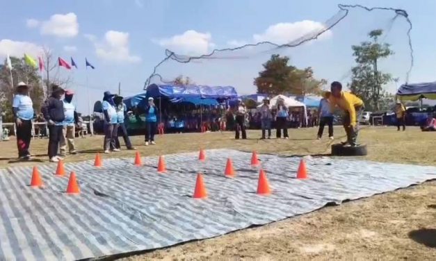 พะเยา แนวหน้าหลบไป แนวฮามาแล้ว! รถถังพาเหรดงานกีฬา ขโมยซีนทั้งงาน