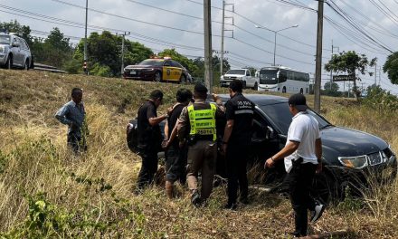 กาญจนบุรี – ตร.ทางหลวงไล่ล่าระทึก รวบไอ้ต้นรัก พร้อมกระบะซุก 16 แรงงานเถื่อน พบเพิ่งถูกจับกระบะซุก 11 แรงงาน