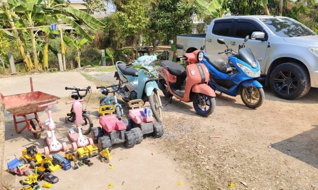 นครนายก  สีสันวันไหว้ตรุษจีน ไหว้รถ 27 คัน