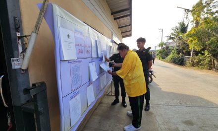 สุโขทัย บรรยากาศการเลือกตั้ง คึกคัก สมศักดิ์ไปลงคะแนน คาดประชาชนออกมาใช้สิทธิ์เกิน 80%