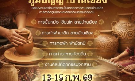 เปิดประตูสู่อารยธรรมกว่า 5,000 ปี! อุดรธานีเชิญร่วมงาน “เฉลิมฉลองมรดกโลกบ้านเชียง 2569” 13–15 ก.พ.นี้