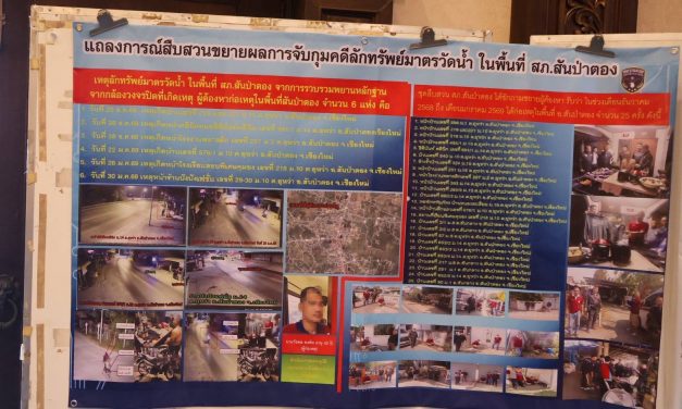 เชียงใหม่ รวบคนร้ายคดีลักทรัพย์มาตรน้ำประปาพื้นที่ สภ.สันป่าตอง