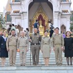 นครปฐม พุทธศาสนิกชนร่วมพิธีบวงสรวง และปิดทองปฐมฤกษ์ องค์หลวงพ่อพระร่วงโรจนฤทธิ์ ศรีอินทราทิตย์ธรรโมภาส มหาวชิราวุธราชปูชนียบพิตร