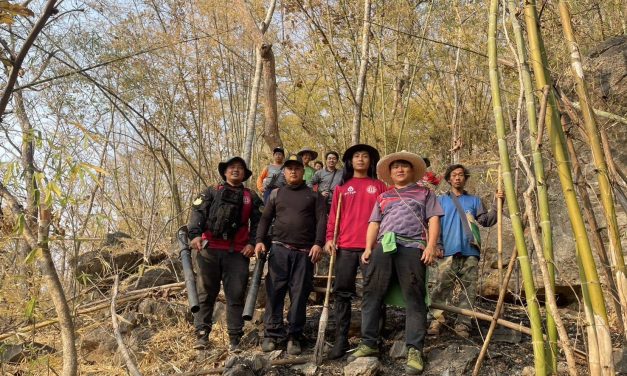 เชียงใหม่ อ.แม่แจ่ม ควบคุมไฟป่า 1 จุด ในเขตป่าสงวนฯ ที่ตรวจพบในช่วงบ่ายวันนี้ได้แล้ว