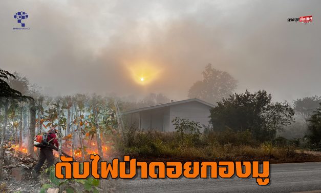 แม่ฮ่องสอน ดับไฟป่าดอยกองมู