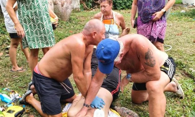 นเรนทร อบจ.กระบี่ สอน CPR ผ่านระบบ NDEMS พลิกวิกฤตให้เป็นโอกาสรอด