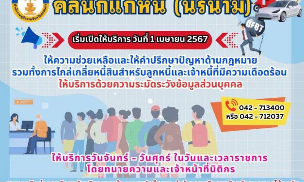 สกลนคร ยุติธรรมร่วมหลายฝ่ายจัดมหกรรมแก้หนี้ 13-14 มี ค.นี้