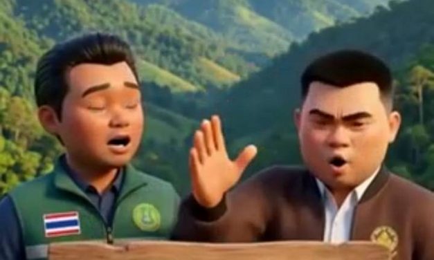 กาญจนบุรี – สุดเจ๋ง อนุสรณ์ สง่าแสง นอภ.ทองผาภูมิ จังหวัดกาญจนบุรี กับการประชาสัมพันธ์ด้วย AI ให้ความรู้ทั่วไปห้ามเผา