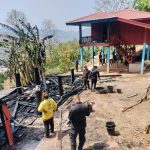 น่าน ทหารพราน 32 จัดกำลังพลเข้าทำการช่วยเหลือดับเพลิงไหม้บ้านของประชาชน ในพื้นที่ อำเภอเฉลิมพระเกียรติ