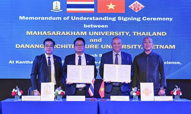 มหาสารคาม มมส จับมือ DAU เวียดนาม ลงนามต่ออายุความร่วมมือทางวิชาการ มุ่งยกระดับวิชาการและวิจัย 5 ปี