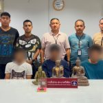 นนทบุรี รวบแก๊งทุบกระจกบ้านผู้สมัคร ส.ท. ยืนยันไม่เอี่ยวการเมือง รับขโมยพระขายหาเงินซื้อยาบ้า