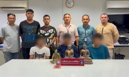 นนทบุรี รวบแก๊งทุบกระจกบ้านผู้สมัคร ส.ท. ยืนยันไม่เอี่ยวการเมือง รับขโมยพระขายหาเงินซื้อยาบ้า