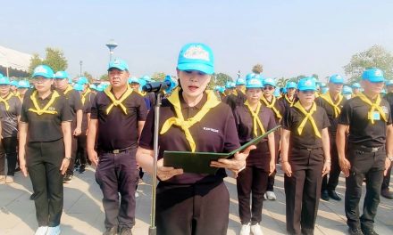 กาญจนบุรี – อำเภอท่าม่วง จัดกิจกรรมจิตอาสาพระราชทาน “เราทำความ ดี ด้วยหัวใจ