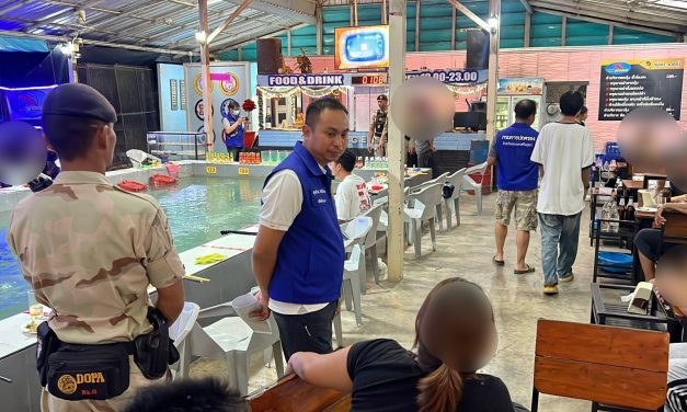 อยุธยา ปกครองกรุงเก่าเข้ม บุกจับร้านบ่อตกกุ้ง เปิดเล่นพนันคู่คี่โจ๋งครึ่ม